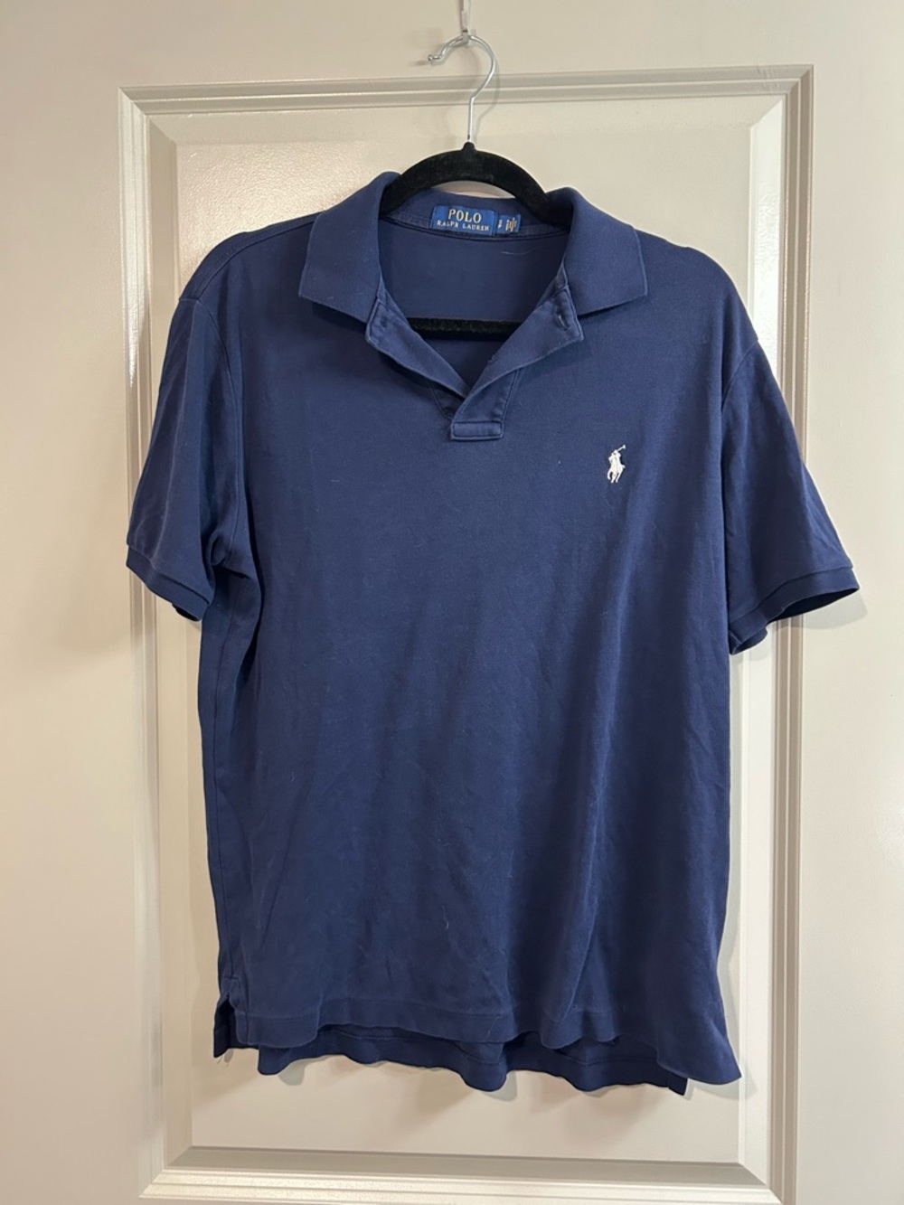 Polo by Ralph Lauren Men’s Navy Soft Touch Classic Polo Shirt